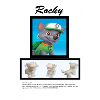 Rocky - 3D postavička