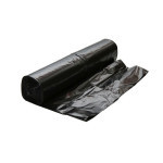 Vrece LDPE 70x110cm hrubostenný čierny M, 40 mic