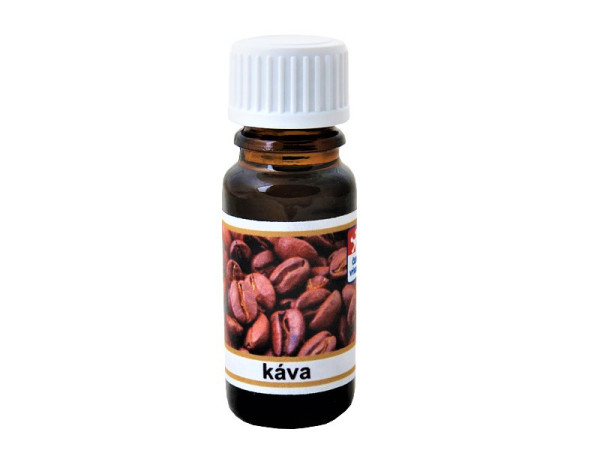 Olej do aromalampy, vonnej esencie, Káva 10ml
