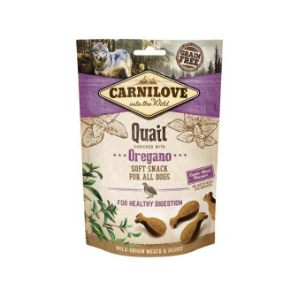 Carnilove Dog Semi Moist Snack Quail with Oregano 200g
