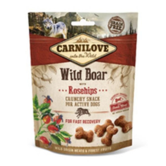 Carnilove Dog Crunchy Snack Wild Boar,Rosehips,meat 200g