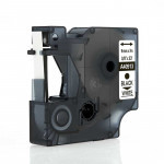 Alternatívna páska Dymo 40913, S0720680 / 41913, 9mm x 7m čierna tlač / biely podklad