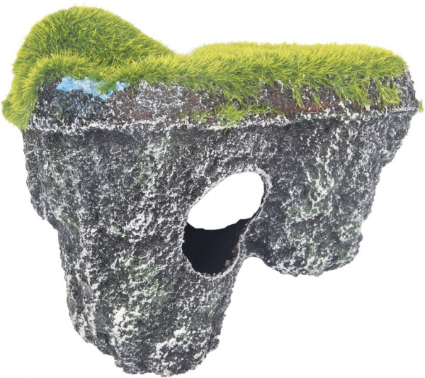 FLAMINGO akváriové dekorácie ROCK KRAG sivý S 13x8,5x12cm
