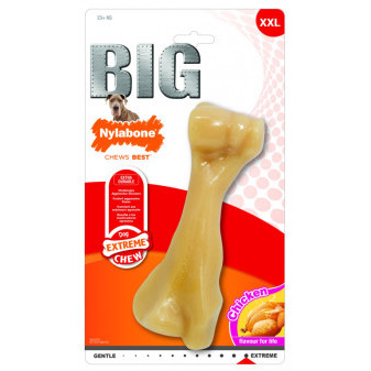 Nylabone hračka Extreme kosť príchuť kurča XXL
