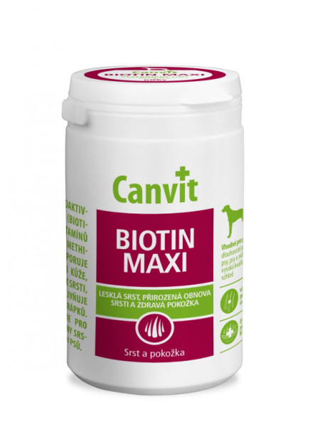 Canvit Biotin Maxi pre psov 230g