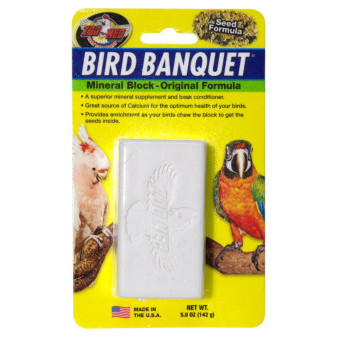 Bird Banquet Minerálny blok Original L