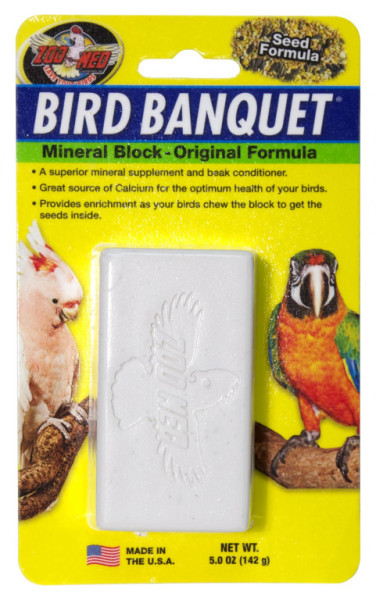 Bird Banquet Minerálny blok Original L