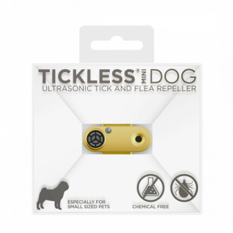 Tickless Mini dog nabíjací - zlaté
