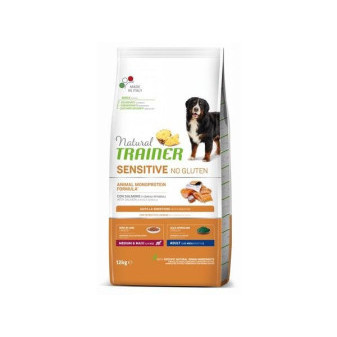 Trainer Sensitive No Gluten Adult M/M Fish&Maize 12kg