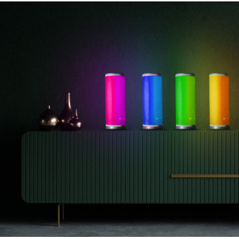 Aga LED RGBW Stolová lampa s hviezdnou oblohou