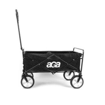 Aga Skladací prepravný vozík MR4610 Čierny