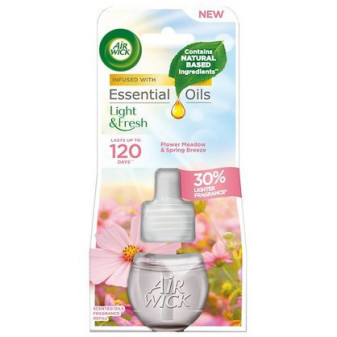 AIR WICK osviežovač vzduchu 19ml elektrická náplň Flower Meadow and Spring Breeze