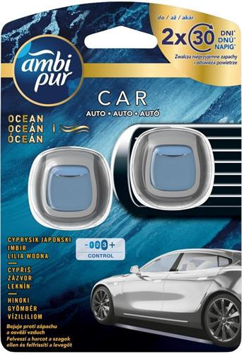 Osviežovač vzduchu AmbiPur Car 2x2ml Jaguar Ocean
