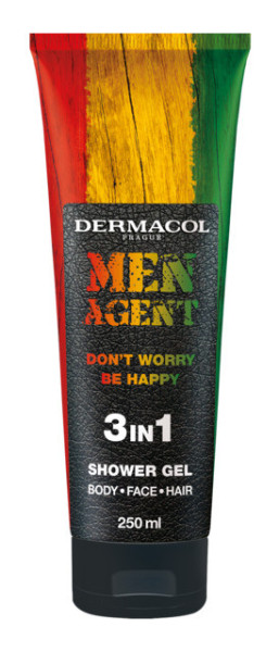 DERMACOL Men Agent Don´t worry be happy sprchový gél 3v1 250ml