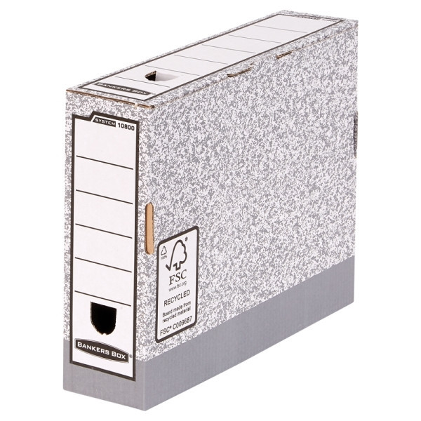 Archivačný box Fellowes Bankers Box 80 mm sivá (10ks)