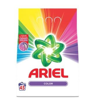 Ariel Prací prášok Color, 45 pracích dávok, 3,375 kg