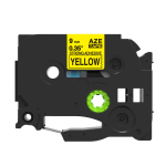Alternatívna páska Brother TZ-S621/TZe-S621 9mm x 8m extra adhezívna čierna tlač/žltý podklad