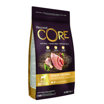 Wellness Core Dog Original Senior All Breeds morka a kura 1,8kg