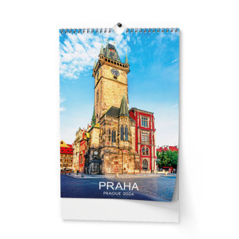 Nástenný kalendár - Praha - A3