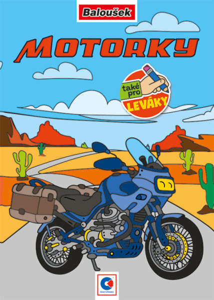 Omaľovánka - A5 - Motorky