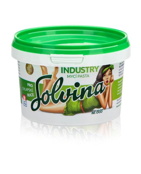 Solvina industry 450g - umývacia pasta na ruky (zelená)