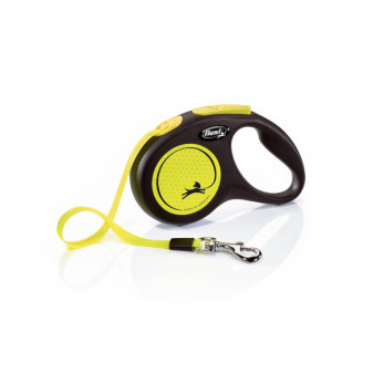 flexi New Neon S páska 5m/15kg žlté