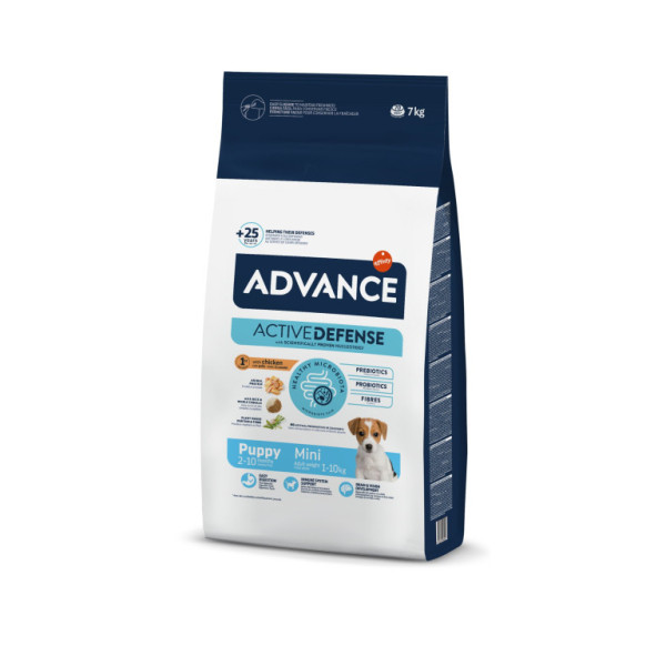 Advance puppy protect mini kure a rýdzo 7kg