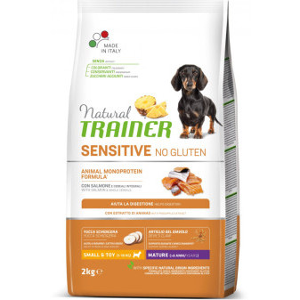 Trainer Natur Sensitive No glutén Maturity Mini losos 2kg