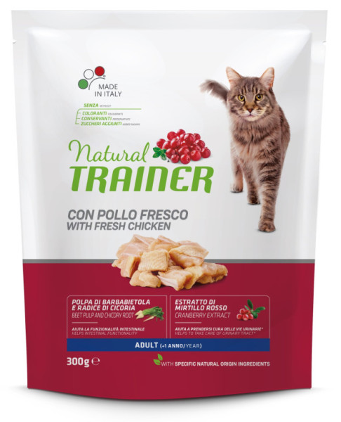 TRAINER Natural Cat Adult kuracie 300g