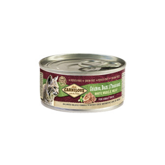 Konzerva Carnilove WMM Adult Cats Chicken, Duck, Pheasant 100g