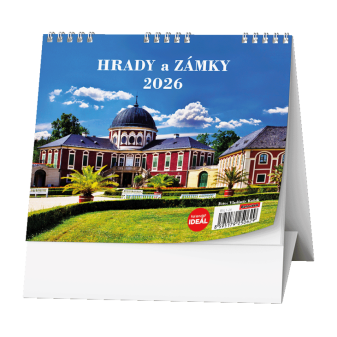 Stolový kalendár - IDEÁL - Hrady a zámky