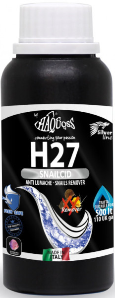 Haquoss H27 SNAILCID proti výskytu slimákov 100ml