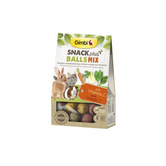 GIMBI Snack Plus kulicky MIX 50g