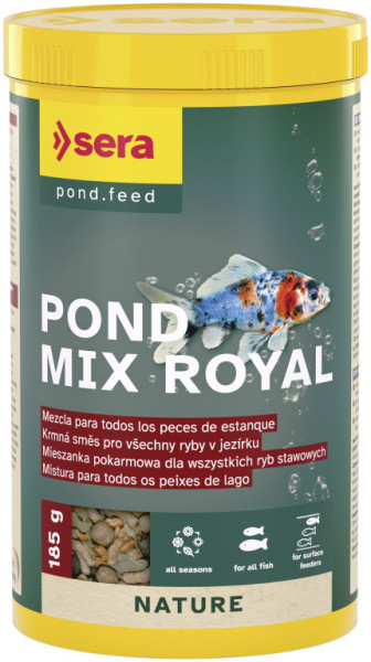 Sera kompletné krmivo pre ryby v jazierku Pond Mix Royal 1000ml Nature