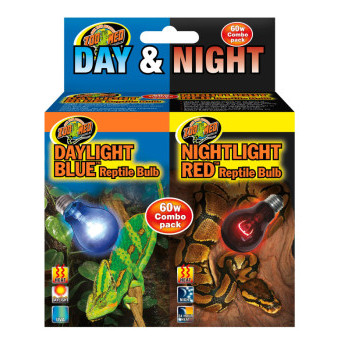 ZooMed žiarovka Day/Night Reptile Bulb Combo