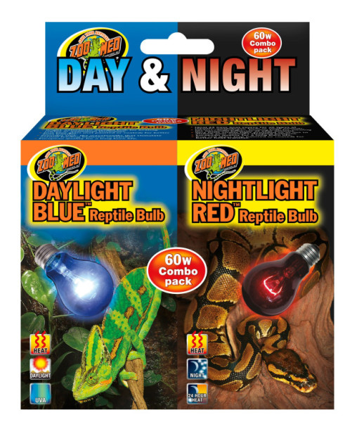 ZooMed žiarovka Day/Night Reptile Bulb Combo