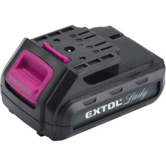 batéria akumulátorová, 12V Li-ion, 1300mAh, EXTOL LADY