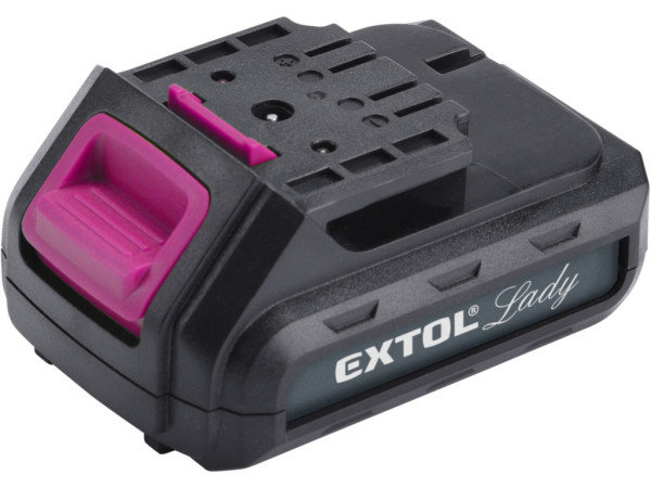 batéria akumulátorová, 12V Li-ion, 1300mAh, EXTOL LADY