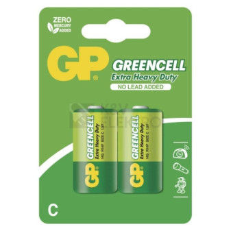 Batéria C GP R14 Greencell 2 ks