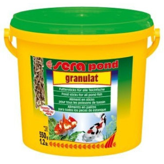 Sera kompletní krmivo pro okrasné ryby v jezírku Pond Granulat 3800ml Nature