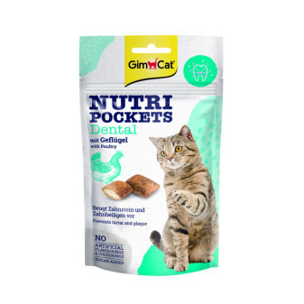 GimCat Nutri Pockets dentální  60 g