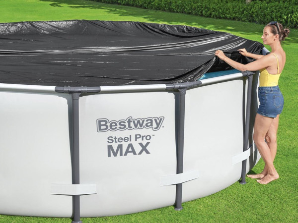 Bestway Krycia plachta na bazén s konštrukciou 305 cm 58036
