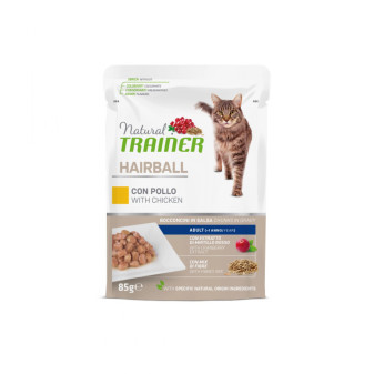 Vrecko Trainer Natural CAT SP. HAIRBALL kura 85g