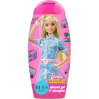 Bi-Es 2v1 pre deti šampón a sprchový gél Barbie Dreamhouse, 250ml