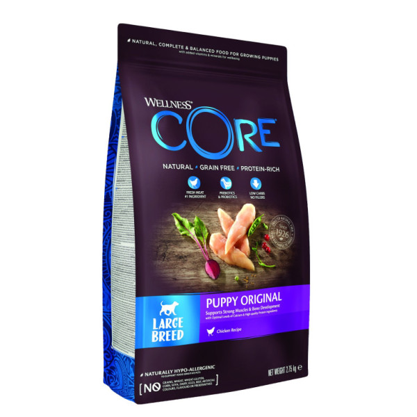 Wellness Core Dog Original Puppy Large kura 2,75kg