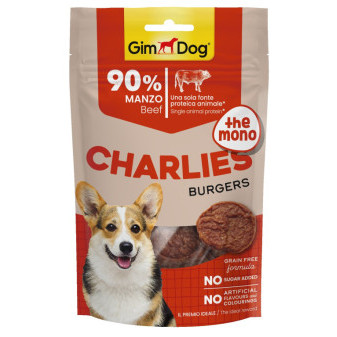 GIMDOG Charlies Burger hovädzie 70g