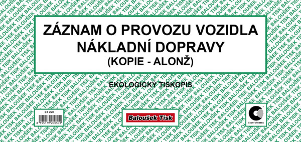 Záz.o prev.voz.nák.dop 2/3 A4-alonž