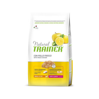 TRAINER Natural Small&Toy Puppy&Jun čerstvé kura 2kg