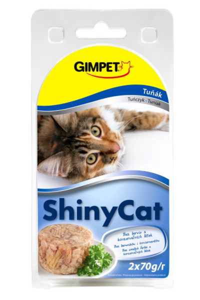 ShinyCat konzerva tuniak 2x70g