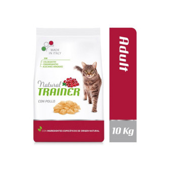TRAINER Natural Cat Adult kuracie 10kg